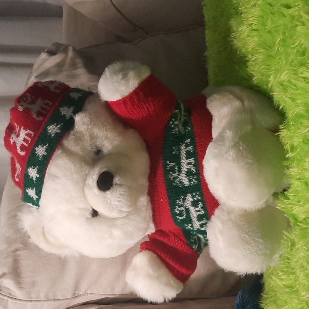 Vintage Christmas wego bear 1968